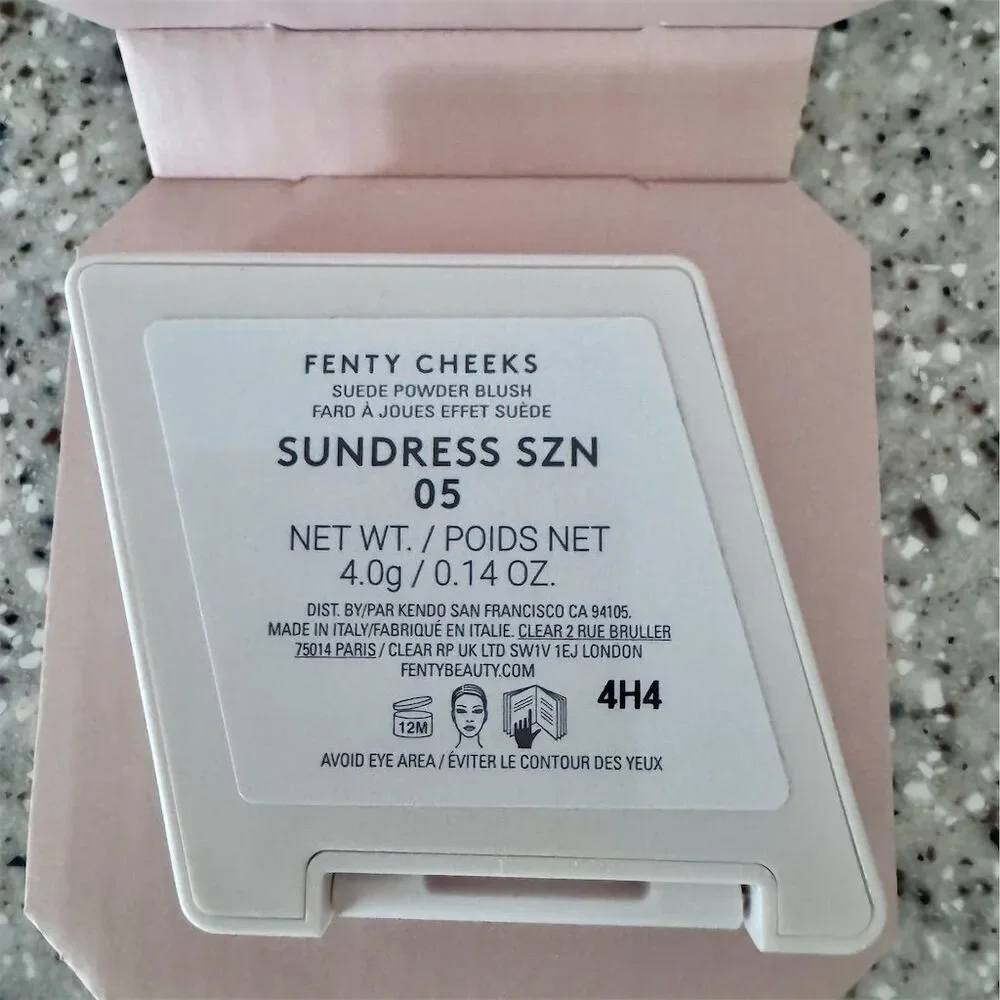 Fenty Beauty Cheeks Suede‎ Powder Blush Sundress SZN Matte Finish
